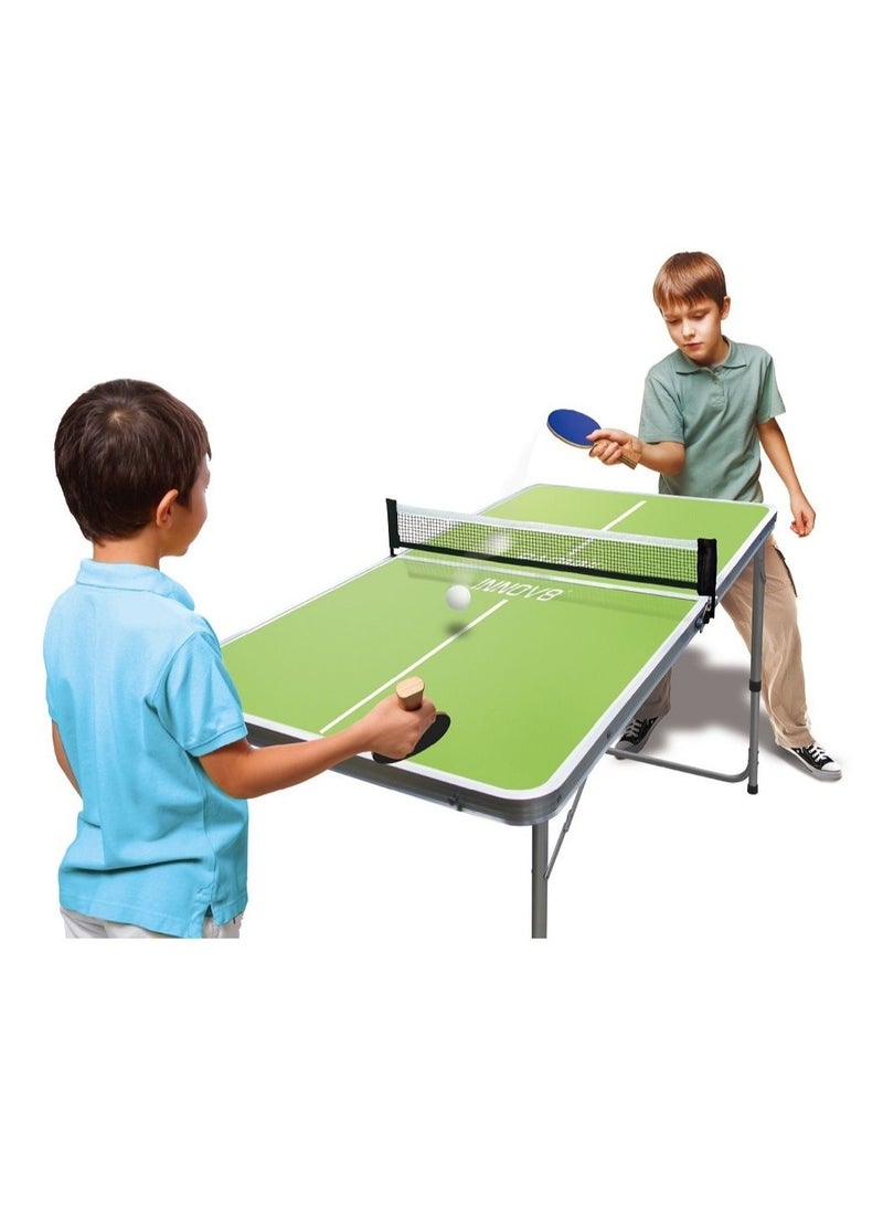 Hostfull Table Tennis Table - Indoor Ping Pong Table For Home, Office, And Recreational Play - Image 1