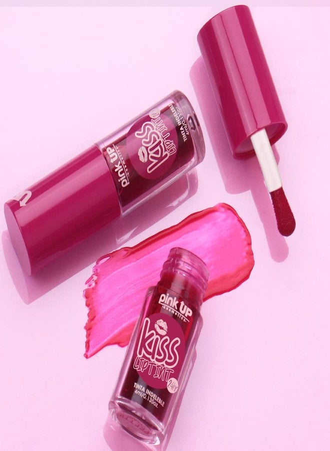 Pink Up Kiss Lip Tint | Lip Tint Stain | Lip | Long-lasting lip tint | Non-transferable | Intense colours | Natural effect | Lips | Eyes and Cheeks | Non-drying | Color Pretty - Image 4