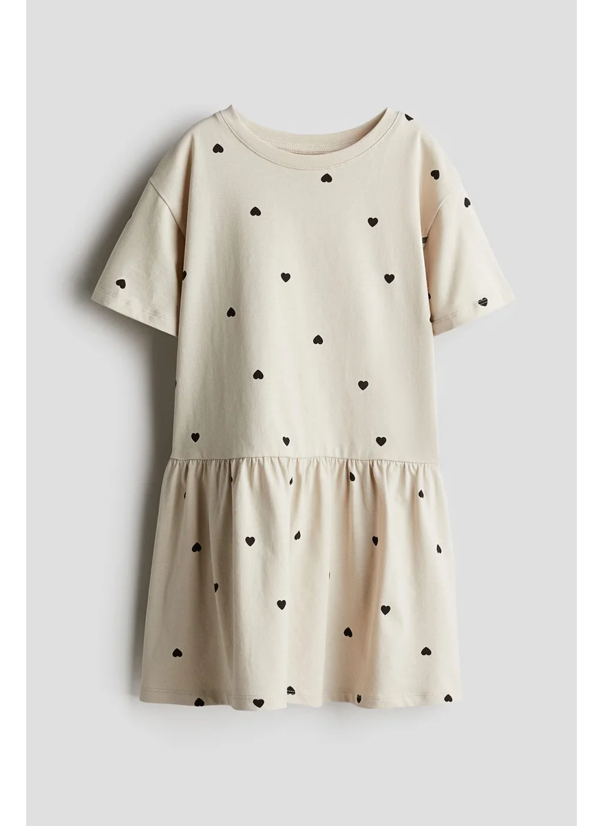 اتش اند ام Cotton Jersey Dress
