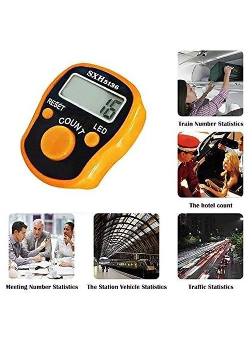 PROMASS Digital Electronic Finger Tally Counter Multicolour  - Image 4
