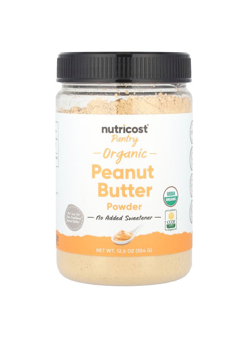 Pantry, Organic Peanut Butter Powder, 12.6 oz (354 g)