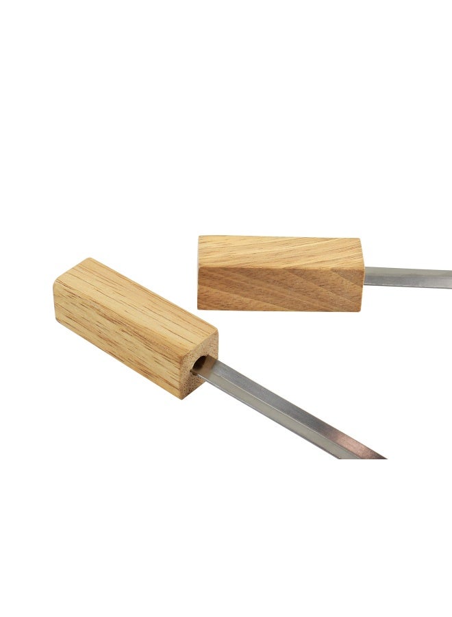 Campmate 6 - Pieces Flat Skewer Set Cm-1714 - Image 3