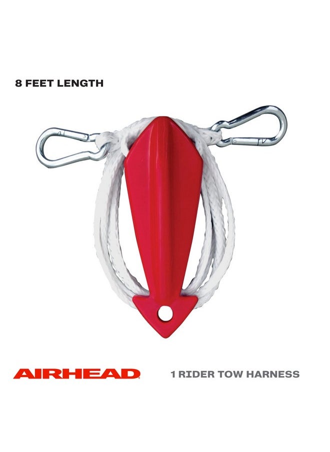 Airhead Tow Demon Harness For 1 Rider Towable Tubes Water Skis Wakeboards And Kneeboards Multiple Sizes Available  - Image 3