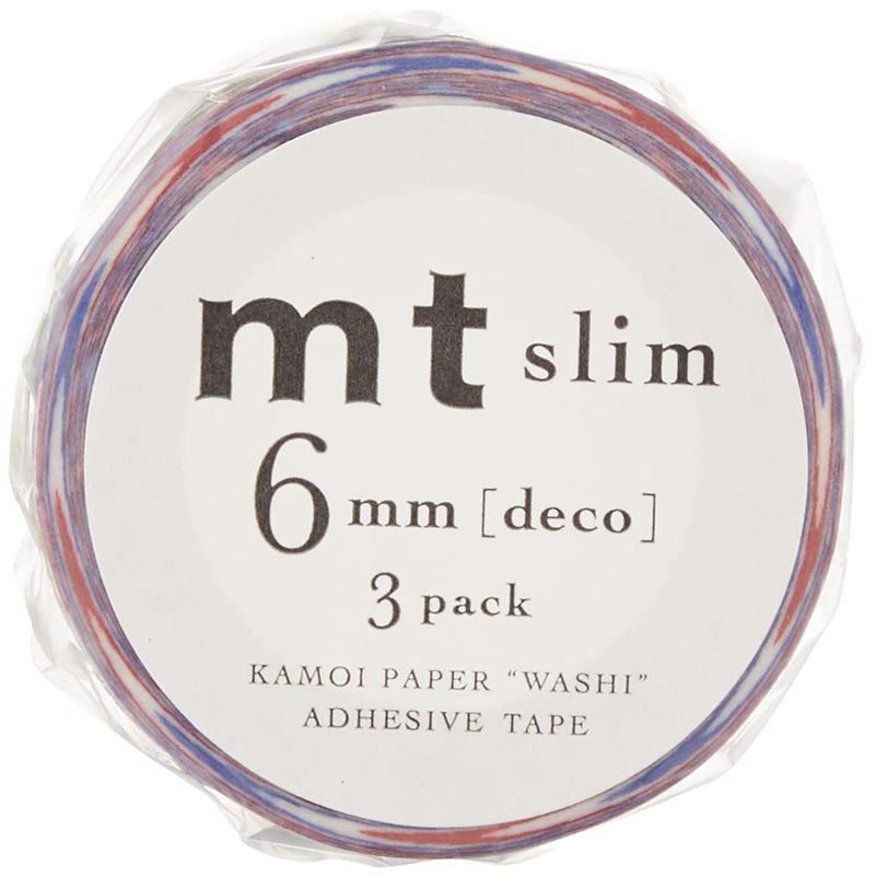 MT mt Washi Masking Tape, Slim, Twist Cord C, 6mm x 10m x 3 (Set of 3)  - Image 3