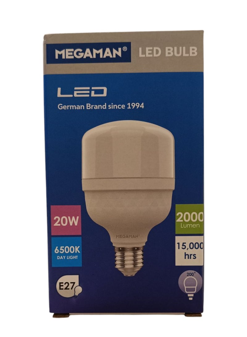 ميجامان Megaman LED Bulb E27 YTT80X1 20W  Daylight (6500K) - Image 2