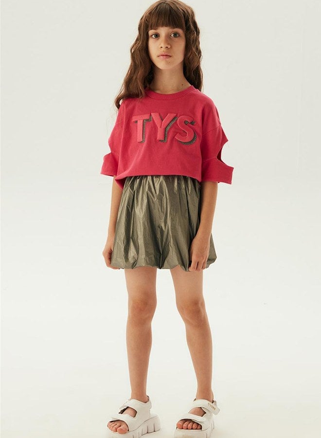 Tyess Girl Silver Skirt - Image 1