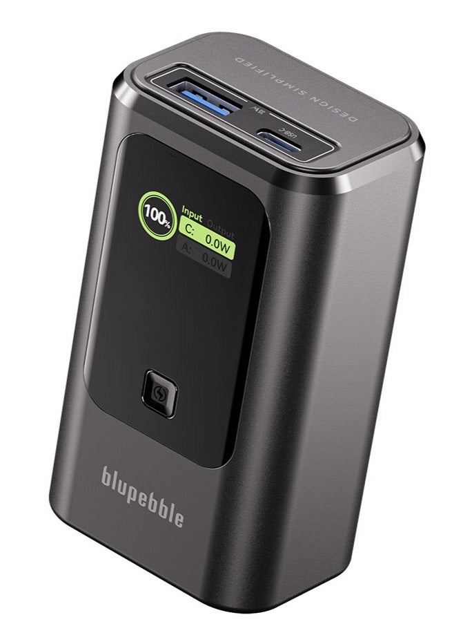 blupebble PowerPod 10000mAh 35W Fast Charging Power Bank | USB-C PD & USB-A QC Output with LED Display – Compact Portable Charger for Phones, Tablets & Devices - Image 1