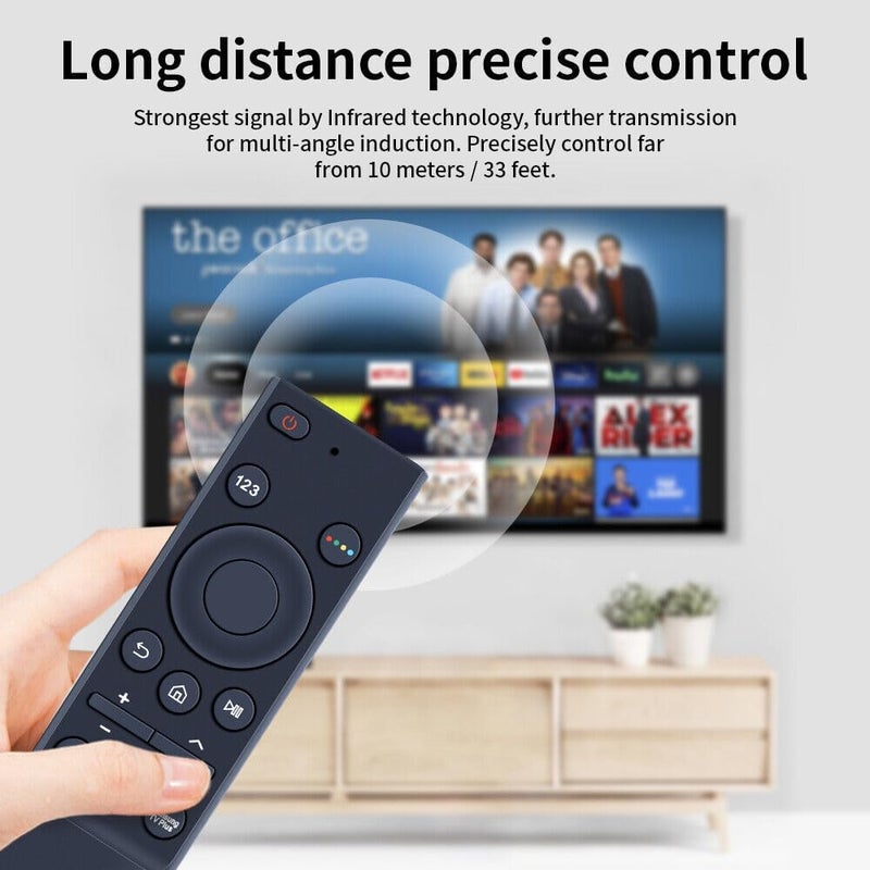 121AV BN59-01358B Smart Voice Remote Control Compatible with Samsung Smart NEO QLED LED TV 2021 and earlier Models - Image 2