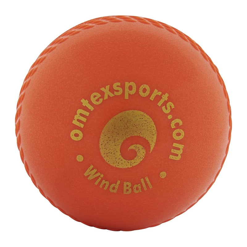 omtex Synthetic Wind Ball | Standard | Synthetic | Sports | Wind Ball | Size Standard | Orange - Image 2