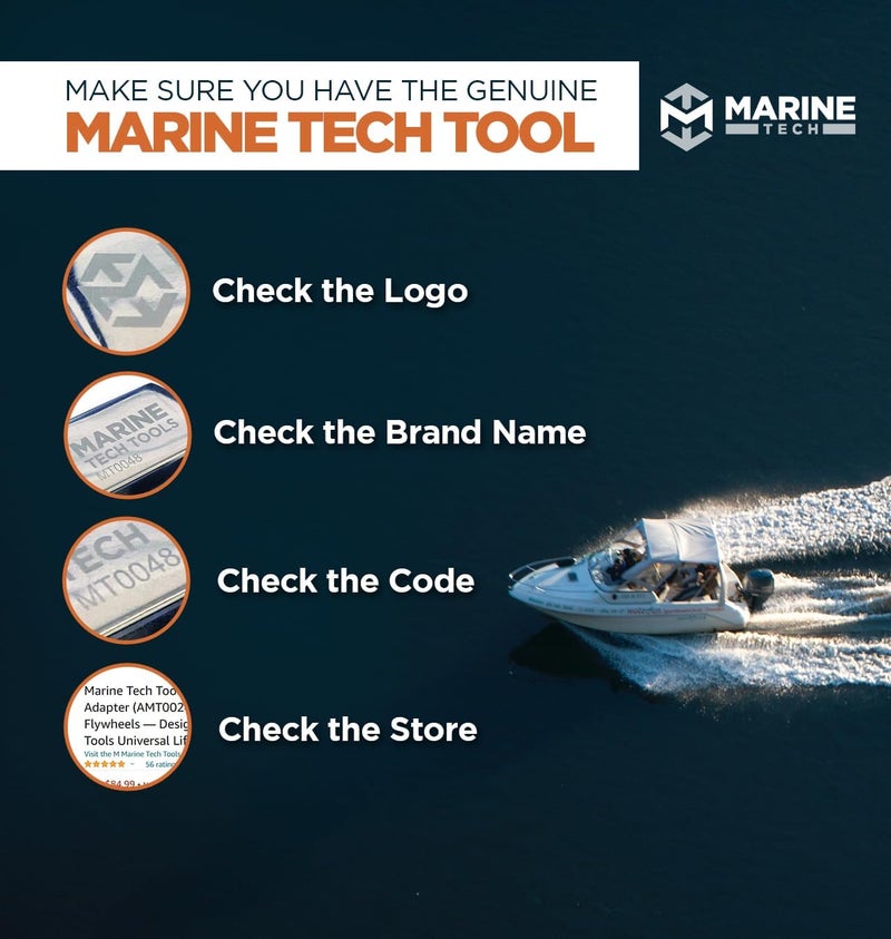 M Marine Tech Tools Yamaha Drive Shaft Holder for Torquing Pinion Nuts - Image 5