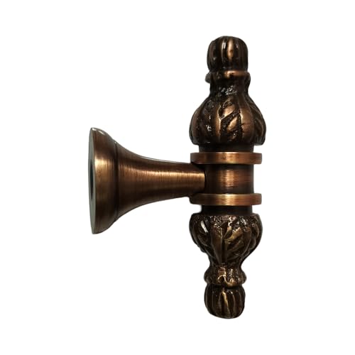 Epoch Elements Rana Pratap Brass Handles for Home, Drawer and Cabinet Handle, Elegant Wardrobe Handle Pulls - Traditional Design and Durable Finish (60 mm, Antique Bronze) - Image 3