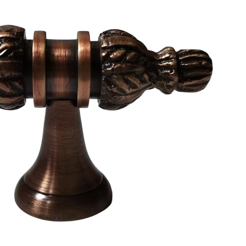 Epoch Elements Rana Pratap Brass Handles for Home, Drawer and Cabinet Handle, Elegant Wardrobe Handle Pulls - Traditional Design and Durable Finish (60 mm, Antique Bronze) - Image 4