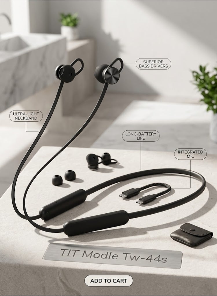 tit Tit tw-44s Magnetic In Ear Sports Bluetooth Earphone With Mic Z5D631887F31D3325DF85Z