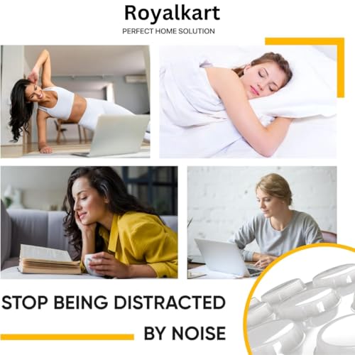 Royalkart Premium Round Self-Adhesive Silicone Bumper Pads Cabinet Door Laptop Furniture (128 Pcs) Transparent (12x4 mm) - Image 4