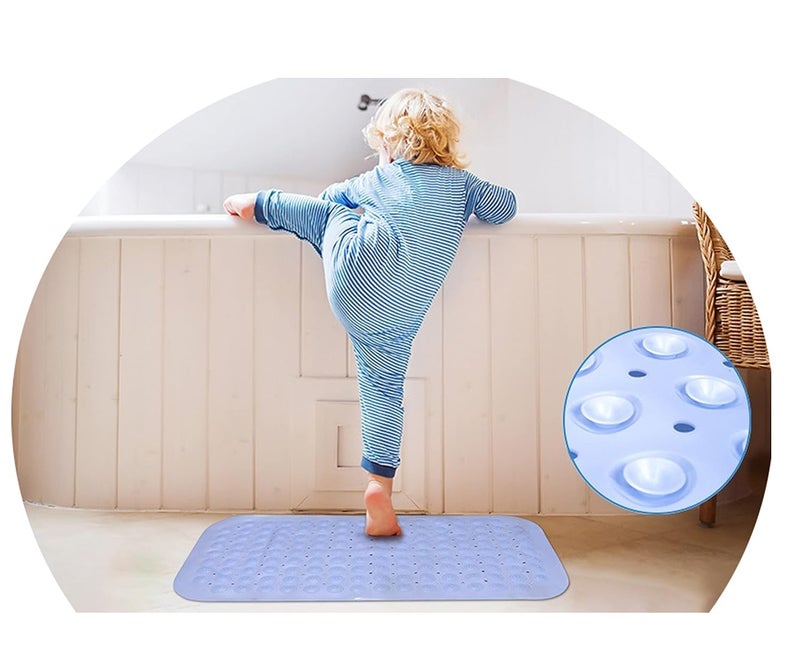 FASHION.HOME Non-Slip Bath Mat – Healthy Silicone with Modern Design and Efficient Drain Holes – Available in Stylish Colors - Image 5