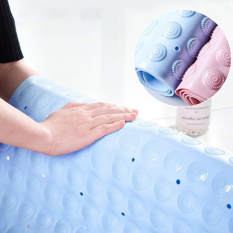 FASHION.HOME Non-Slip Bath Mat – Healthy Silicone with Modern Design and Efficient Drain Holes – Available in Stylish Colors - Image 4