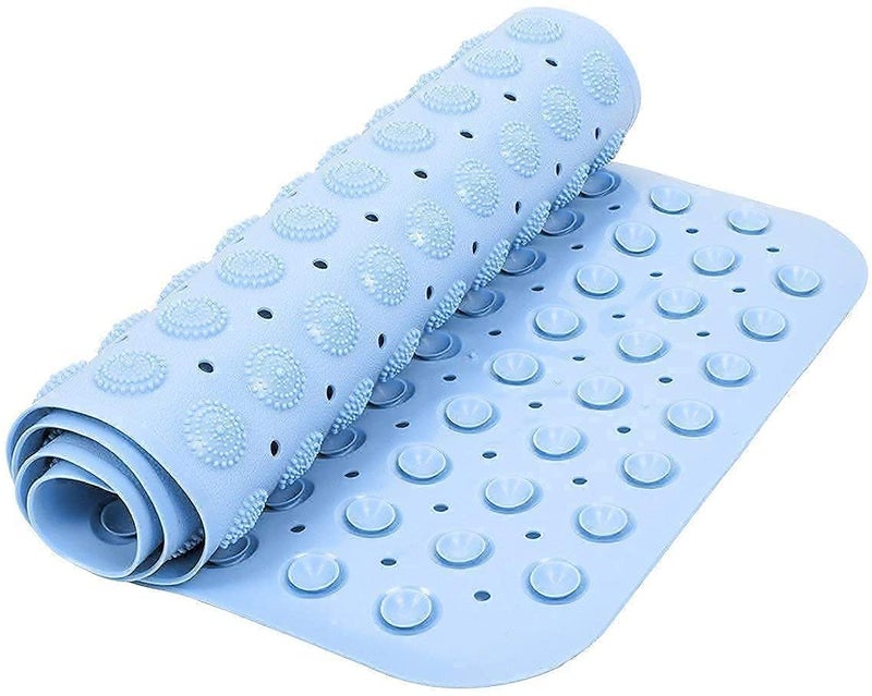 FASHION.HOME Non-Slip Bath Mat – Healthy Silicone with Modern Design and Efficient Drain Holes – Available in Stylish Colors - Image 1