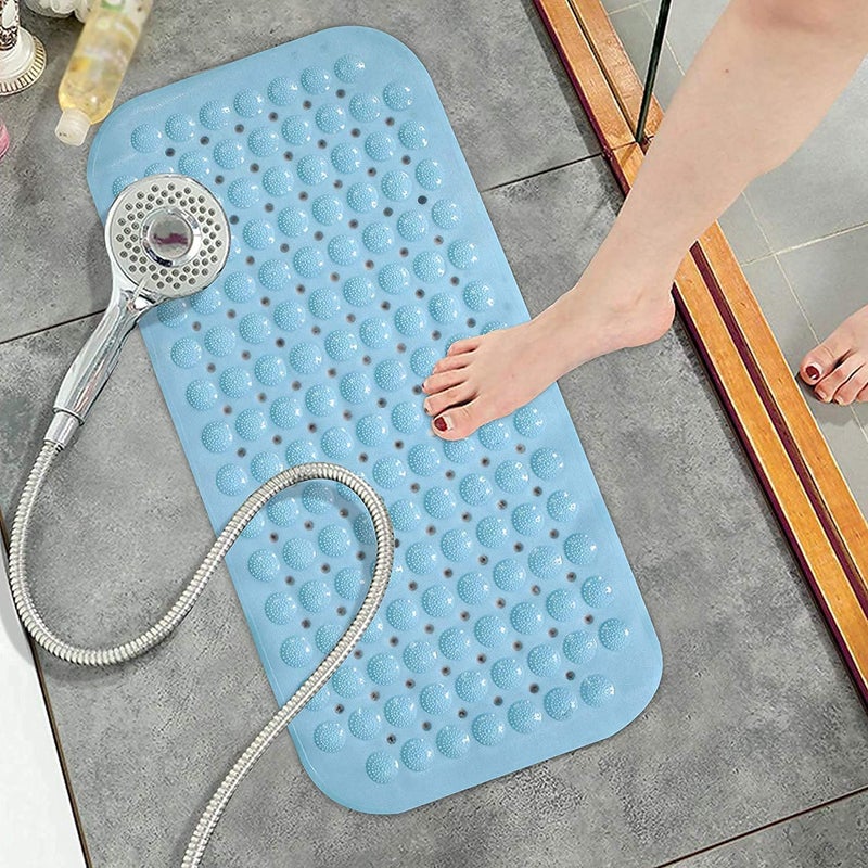 FASHION.HOME Non-Slip Bath Mat – Healthy Silicone with Modern Design and Efficient Drain Holes – Available in Stylish Colors - Image 3