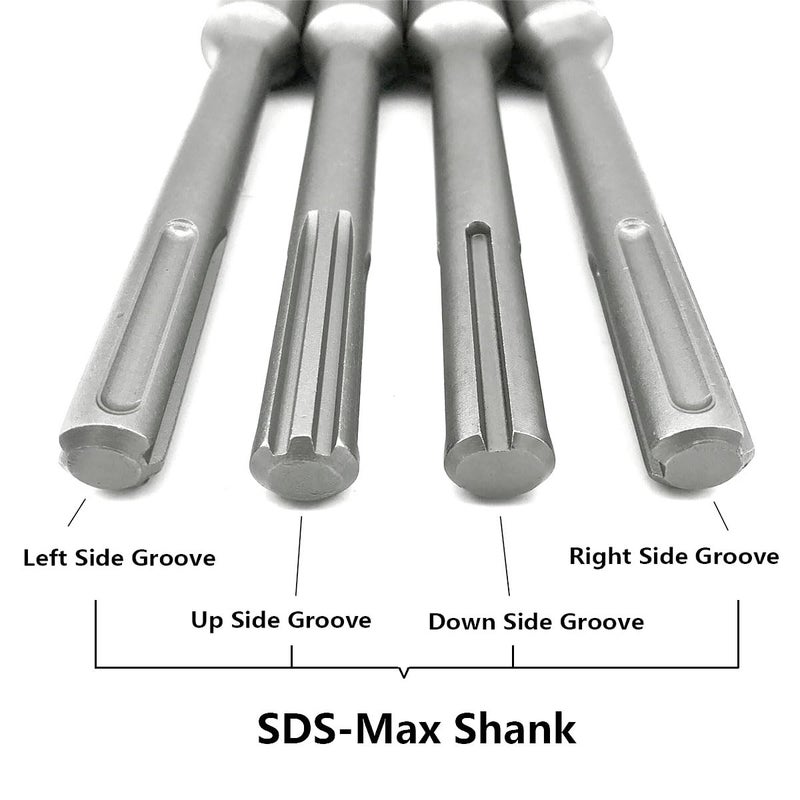 SPKLINE SDS-Max 18mm Diameter Shank Ground Rod Driver for 5/8 Inch and 3/4 Inch Ground Rods, Work with Bosch Dewalt Milwaukee Hilti and Other SDS Max Rotary Hammers and Demolition Hammers - Image 5