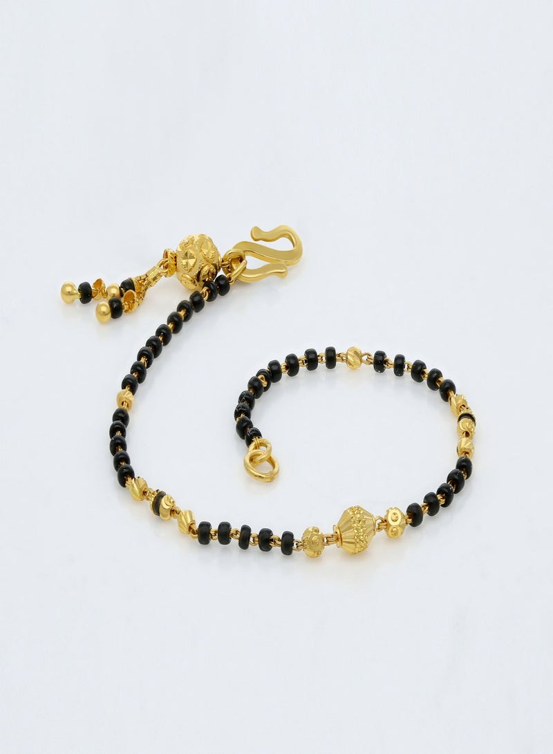 Malabar Gold and Diamonds 22 KT 916 Purity Gold Bracelet BRZNS14462  - Image 3