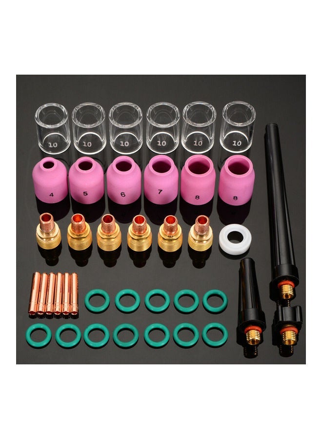 NIBEMINENT 40-Piece Tig Soldering Torch Accessories Multicolour - Image 3