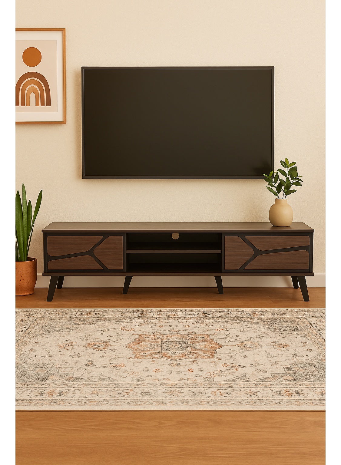 Tv Table Riyadh ayamalbaraka tv cabinet, wooden tv table, tv unit with storage, tv ...