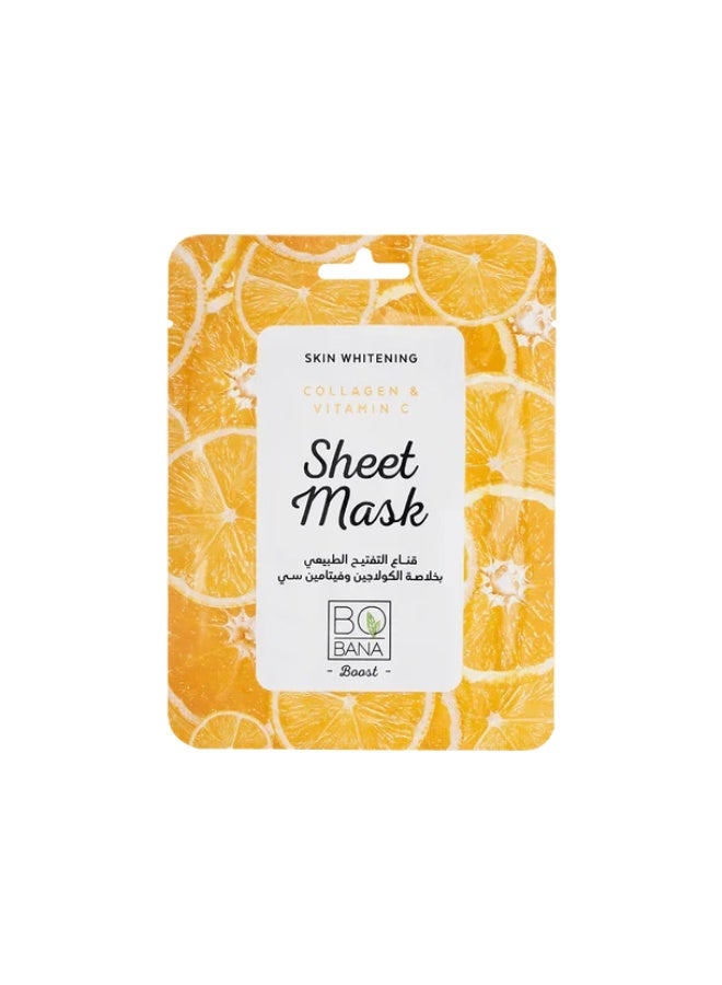 Bobana Collagen & Vitamin C Sheet Mask - Image 1