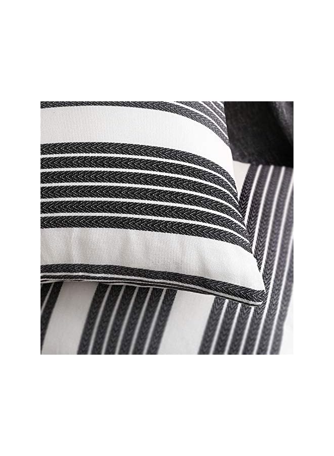 The Bros Pillow Covers Pack Of 2 Cotton Soft Decorative Square Throw Pillow Covers, Home Decorations For Sofa Couch Bed Chair 18x18 Inch/45x45 Cm - Image 4