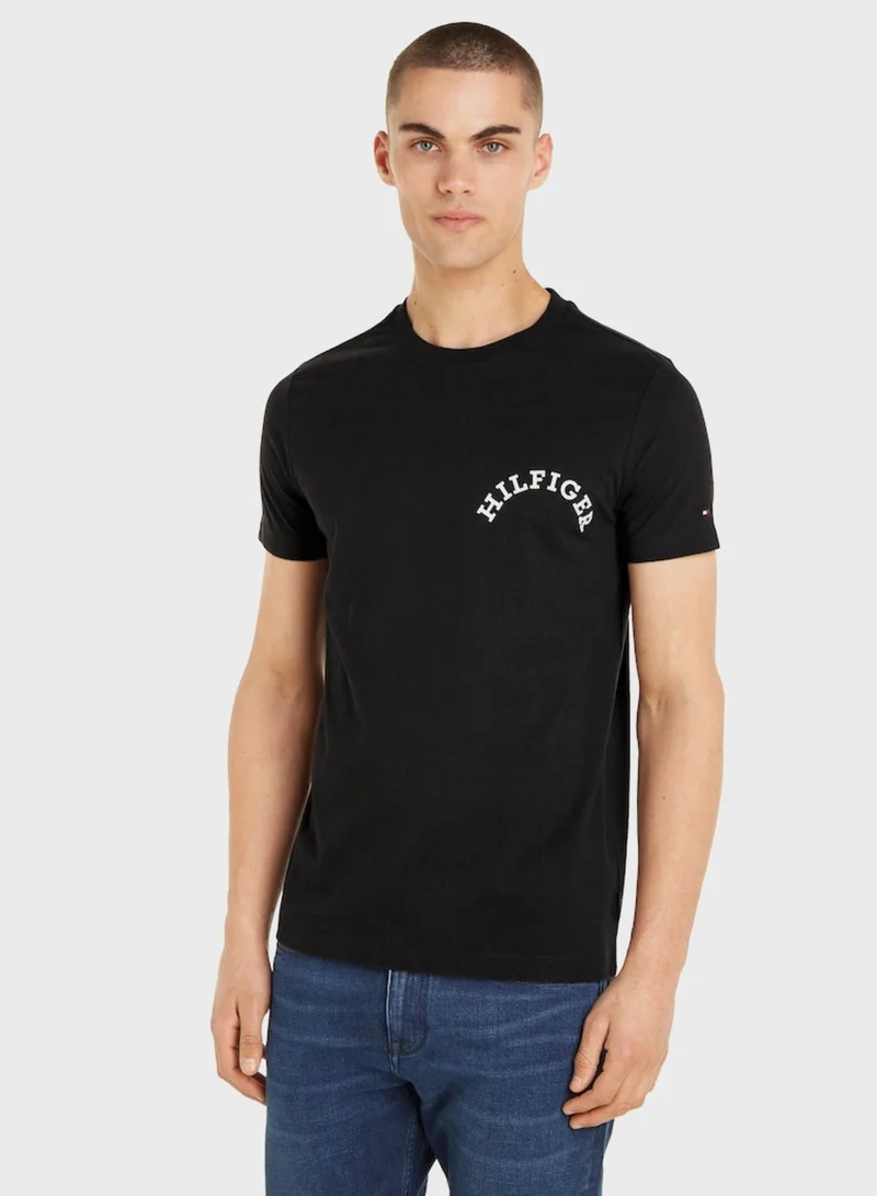 TOMMY HILFIGER Logo Crew Neck T-Shirt