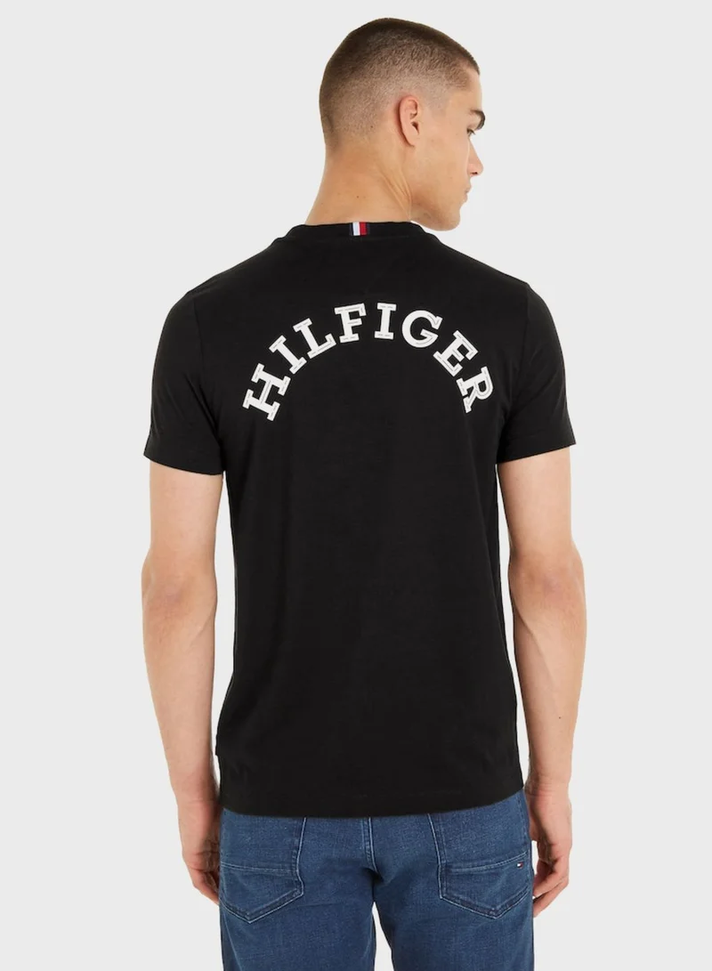 TOMMY HILFIGER Logo Crew Neck T-Shirt