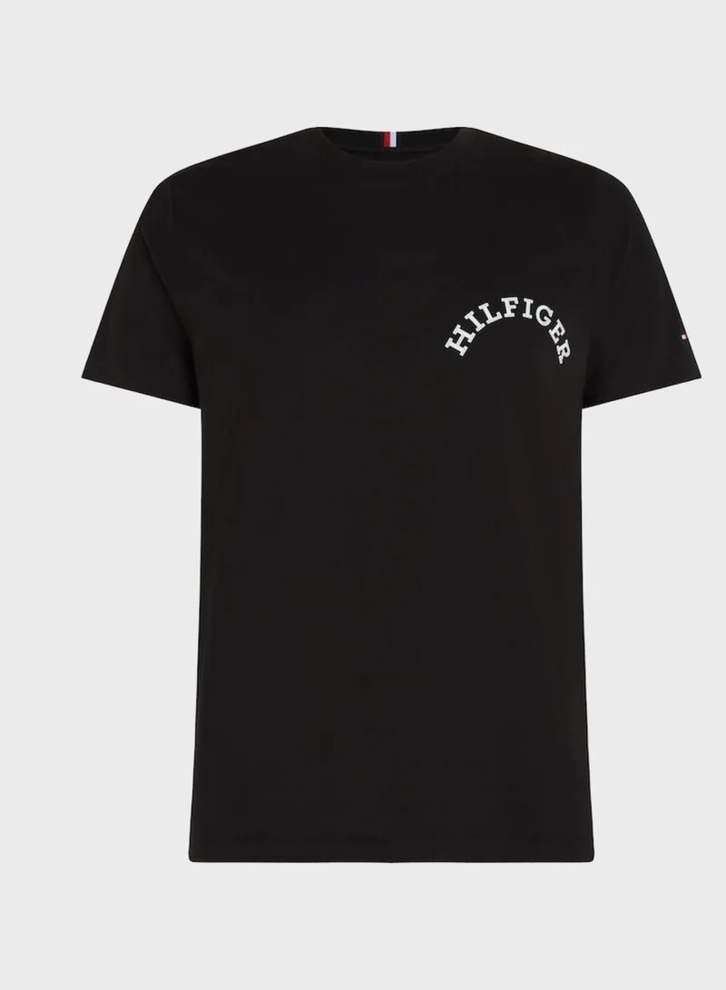 TOMMY HILFIGER Logo Crew Neck T-Shirt