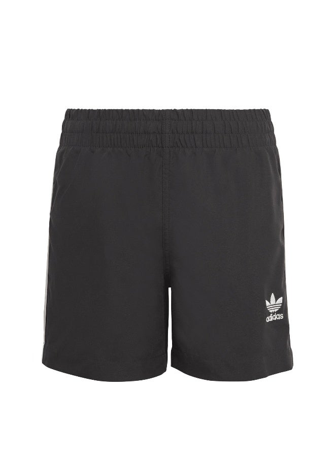 Adidas Adidas Ori 3S Sho Black Swimming Swim Shorts For Boys 92  - Image 1