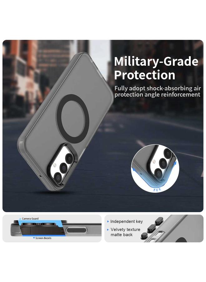 اس-توب جراب لهاتف Samsung Galaxy M55 5G Candy Magsafe PC Hybrid TPU - Image 2