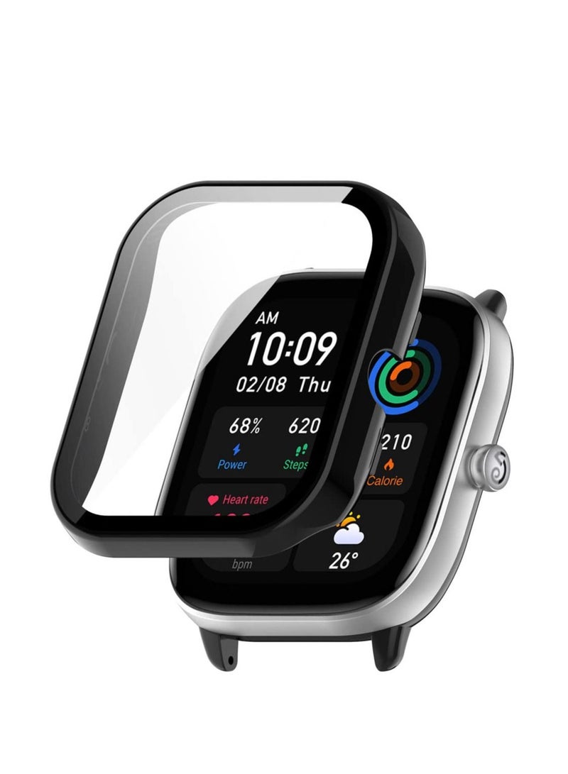 Protective Case Compatible For Amazfit GTS4 Mini PC+ Toughened Film Fully Enclosed Protective Watch Case - Image 2