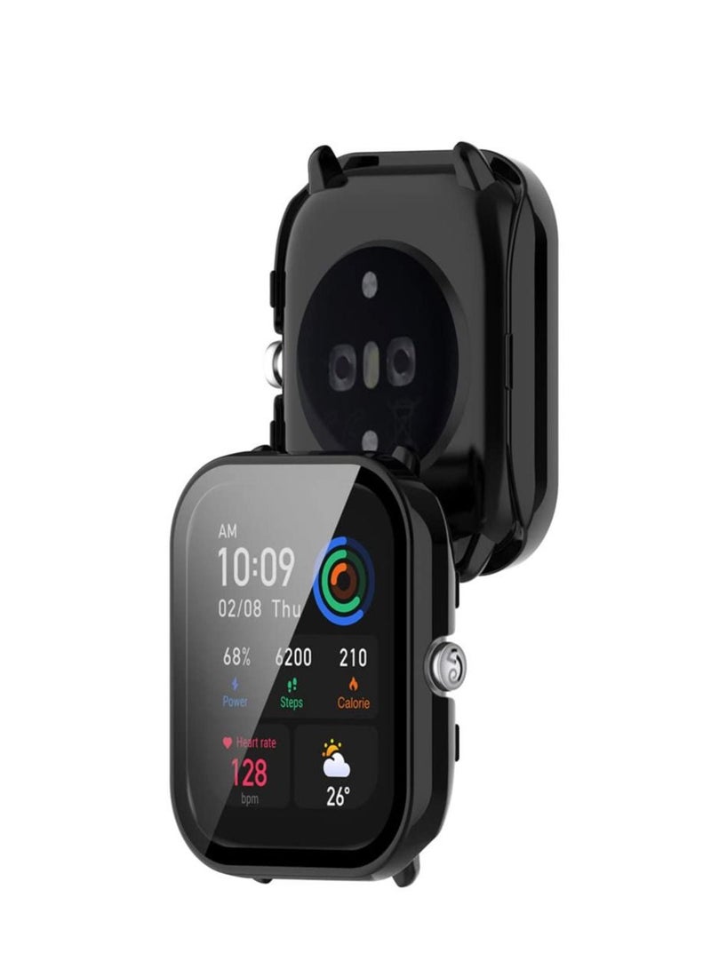 Protective Case Compatible For Amazfit GTS4 Mini PC+ Toughened Film Fully Enclosed Protective Watch Case - Image 4