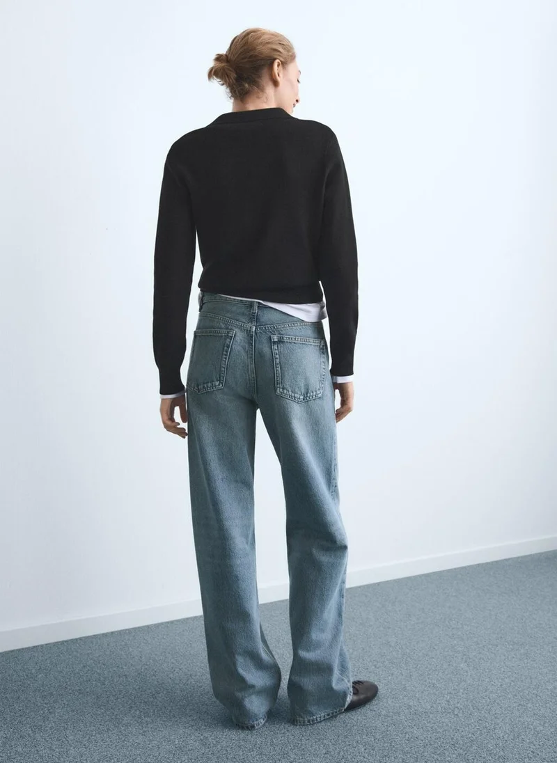 مانجو Casual Straight Fit Jeans