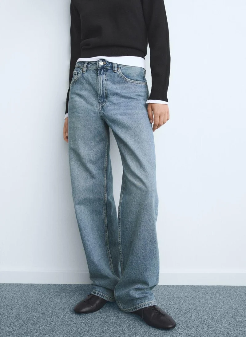 مانجو Casual Straight Fit Jeans