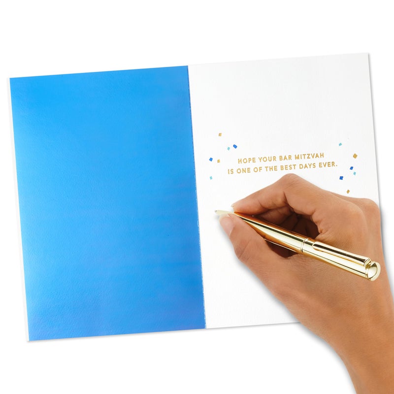 Hallmark Signature Bar Mitzvah Card (Best Day Ever) - Image 5