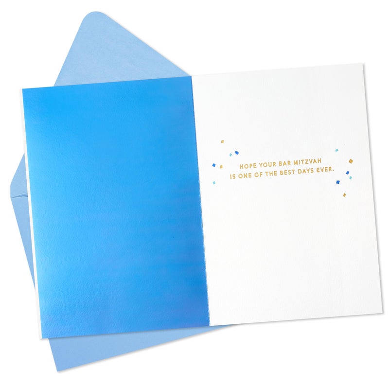 Hallmark Signature Bar Mitzvah Card (Best Day Ever) - Image 2
