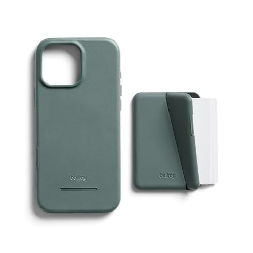 Bellroy Mod Phone Case Wallet for iPhone 16 Pro Max Slim Leather iPhone case Phone Wallet Agave - Image 3