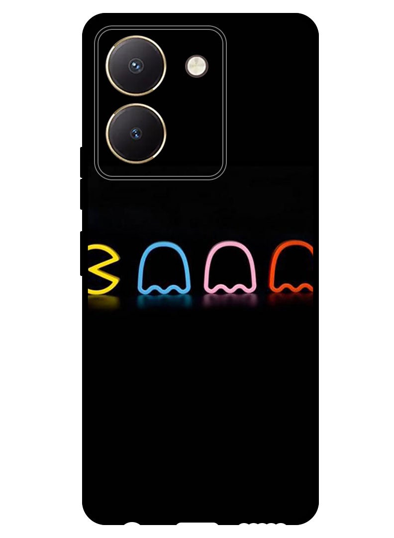 Theodor Protective Case Anti Scratch Shock Proof Bumper Cover For Vivo Y27s Pacman - Image 1