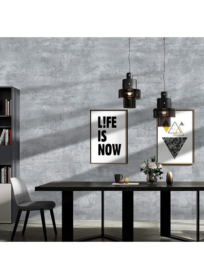 wolpin Wall Stickers Wallpaper Kitchen Granite (45 x 500 cm) Rustic Modern Marble Concrete Pattern Decals DIY Design Self Adhesive, Grey - Image 5