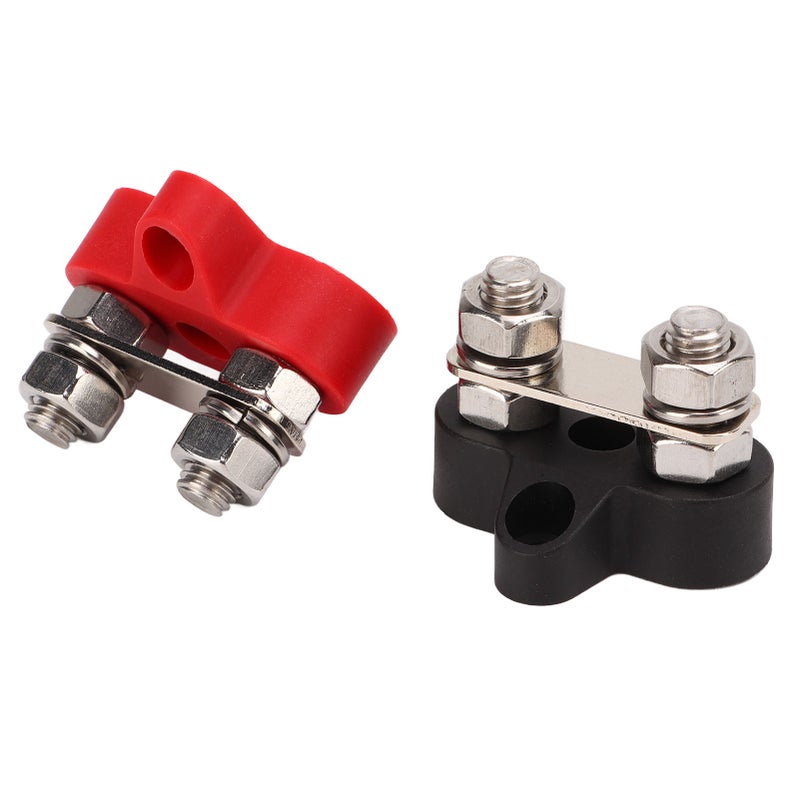 48V Power Distribution Studs Battery Power Ground Junction Post Bus Bar Connector 5/16in M8 - Image 4