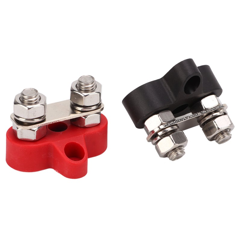 48V Power Distribution Studs Battery Power Ground Junction Post Bus Bar Connector 5/16in M8 - Image 5
