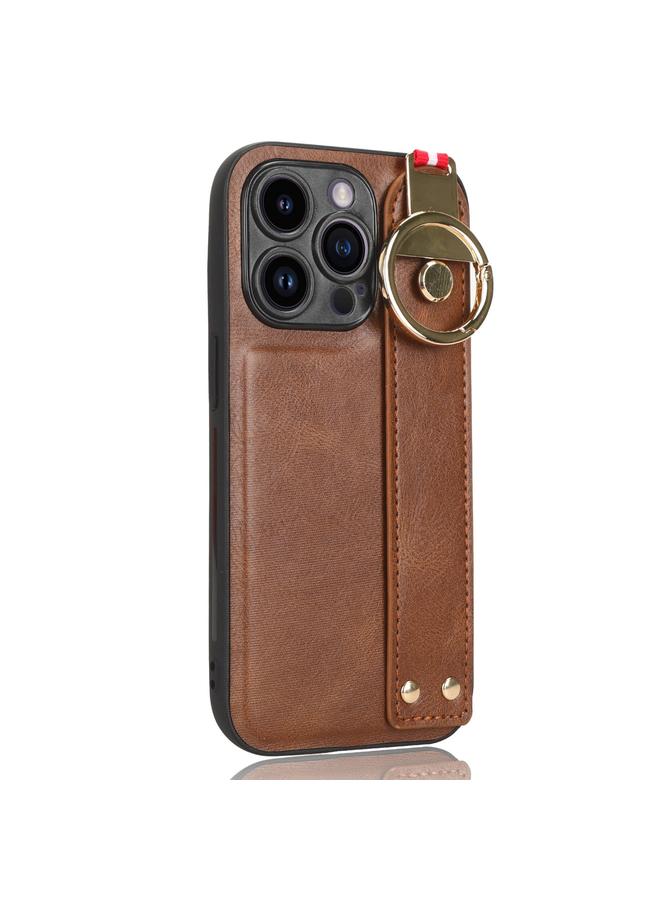 S-TOP Case For iPhone 12 Pro Max Wristband Leather Back Phone Case - Image 2