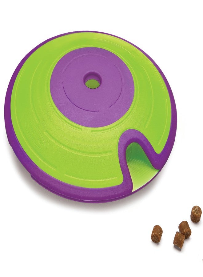 Outward Hound by Nina Ottosson Dog Treat Maze Dog Puzzle Enrichment Toy, Level 2 Intermediate, Green - Image 1