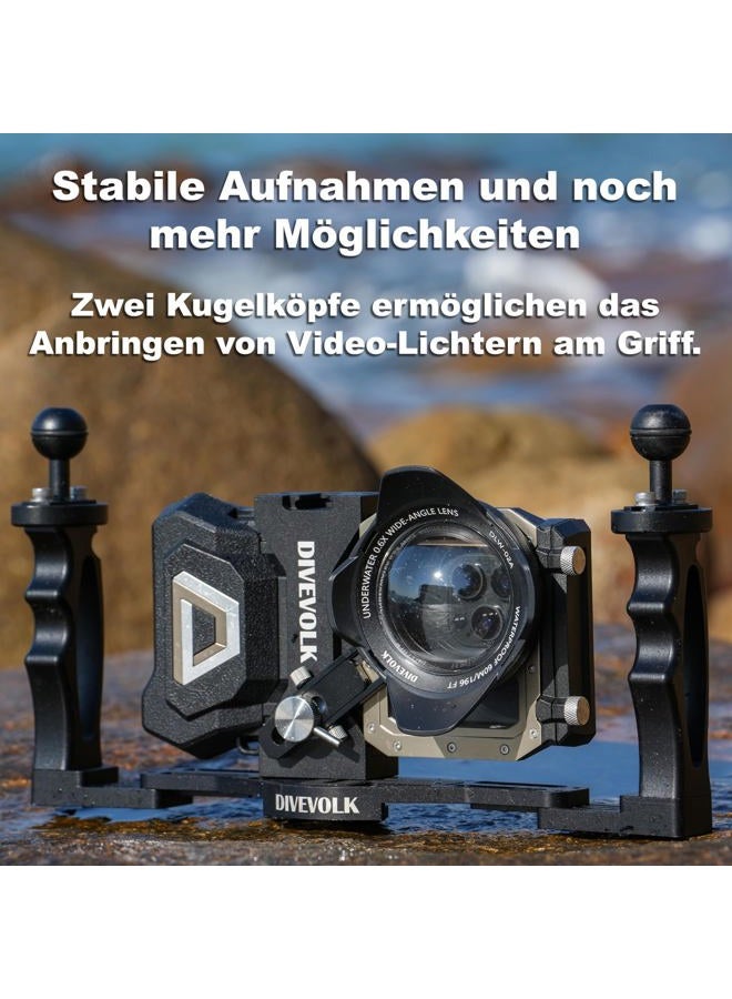 DIVEVOLK Dual Handle Tray for Seatouch 3 pro Diving case - Image 2