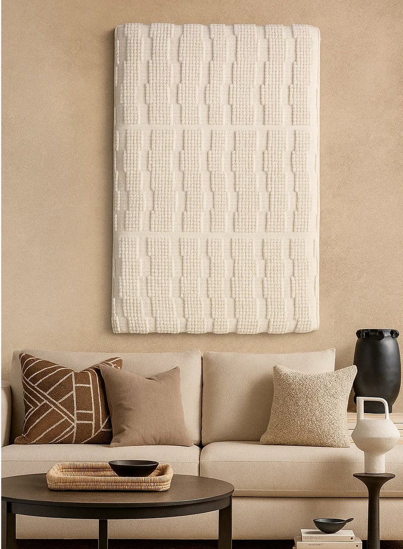 لوفت لوحة جدارية SIBOLGA-II - مصنوعة من الصوف وهيكل من خشب MDF، المقاس 60 × 90 سم، متعددة الاستخدامات، مناسبة لغرفة النوم والمكتب وغرفة المعيشة. - Image 1