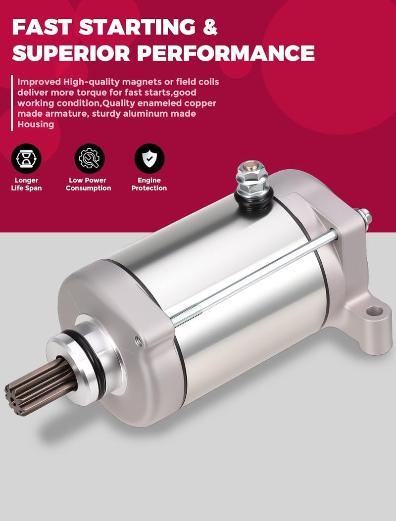 OLIFANT Starter Motor for Yamaha Kodiak, Grizzly, Wolverine, and Rhino ATVs/UTVs - Image 3