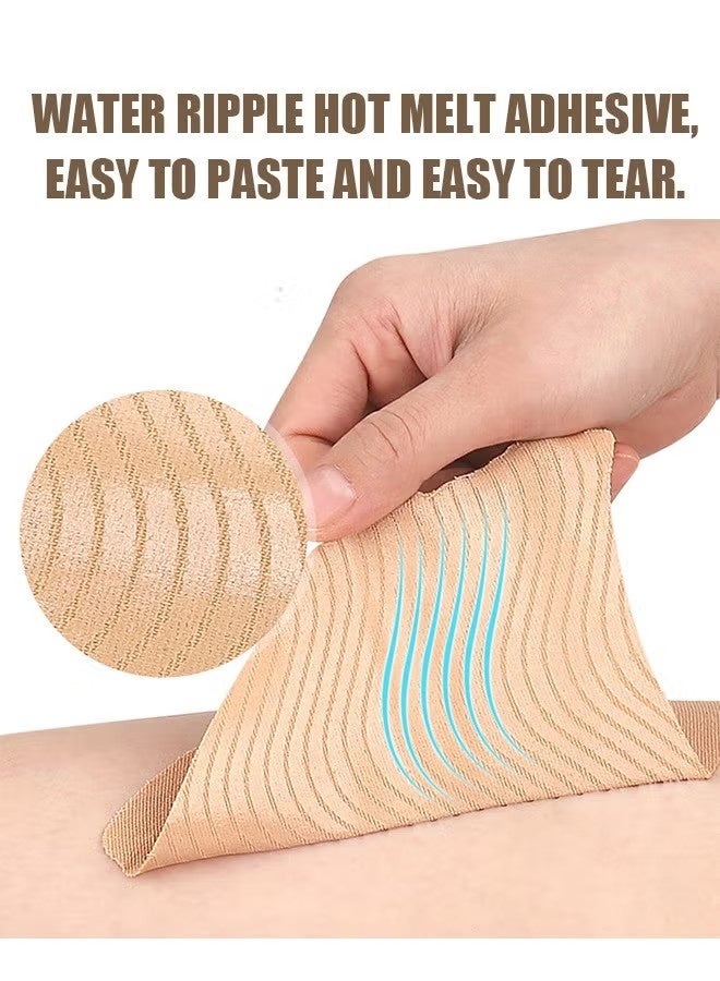 Inner Thigh Anti-Wear Patch 10 Pcs, High Elasticity Invisible Inner Thigh Anti-wear Patch, Thigh Protectors from Chafing (Skin Color) - Image 4